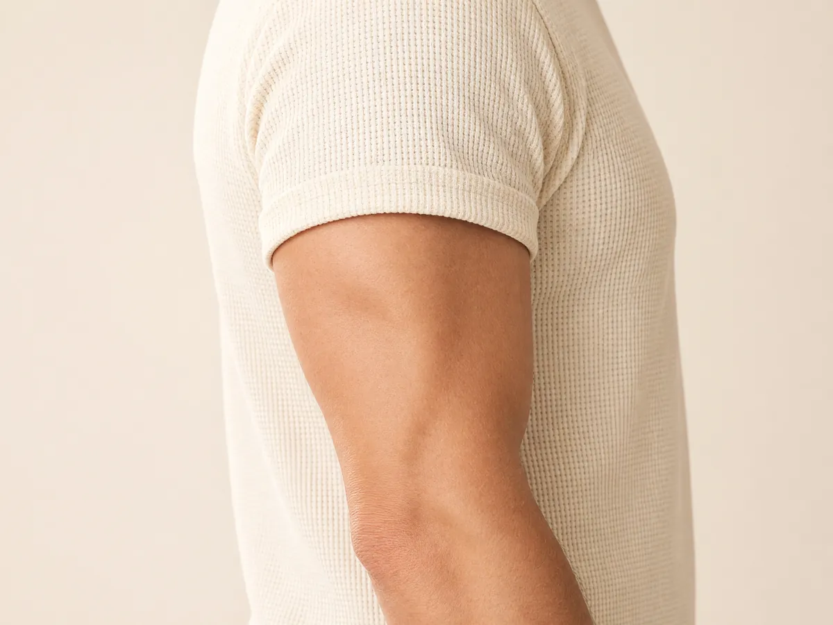 Toned biceps