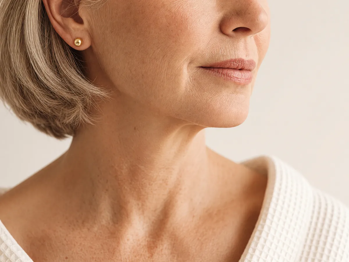 Neck and under-chin area